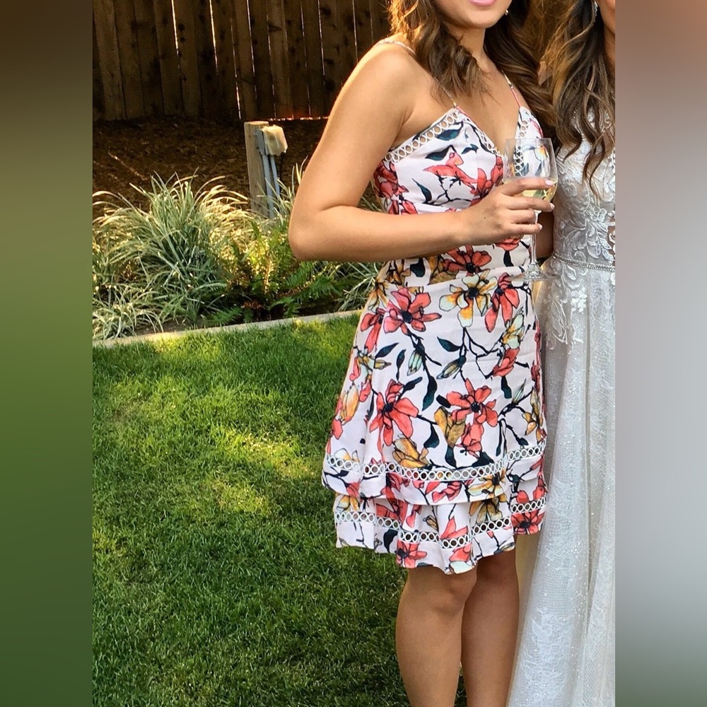 Floral cut out Aijek dress size 1